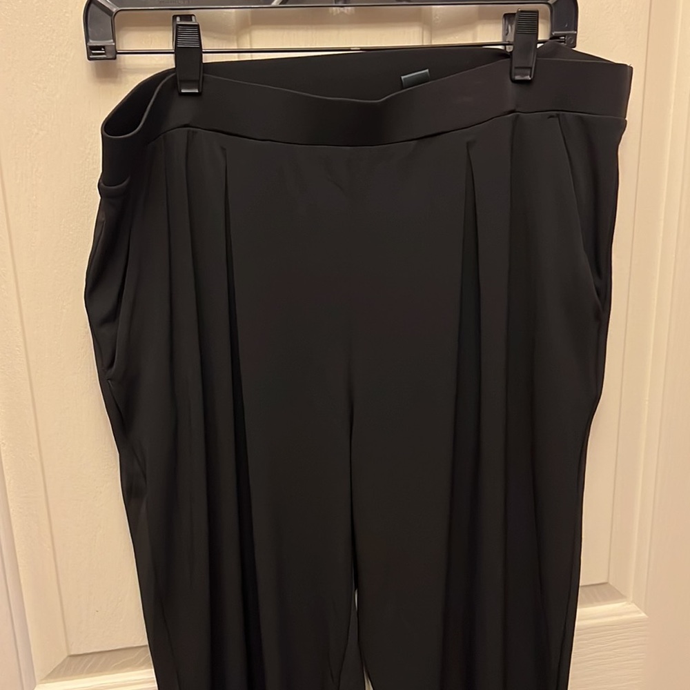 Express Pleated Pull On Polyester Pants - image 2